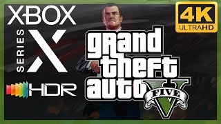 [4K/HDR] Grand Theft Auto V (GTA 5) / Xbox Series X Gameplay