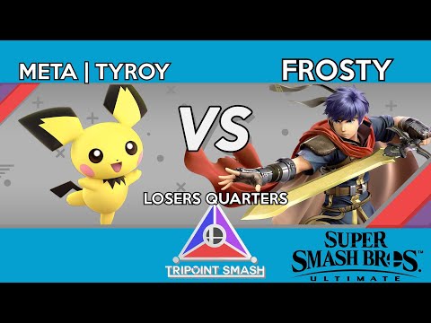 Tripoint Smash 42 - Losers Quarters - Meta | Tyroy (Pichu) Vs. Frosty (Ike)