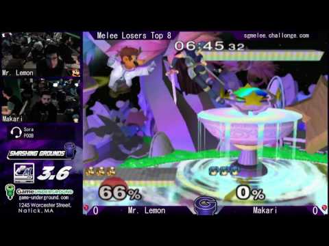 SG 14.6 SSBM LR7 - Mr. Lemon (Dr. Mario) vs. Makari (Marth)