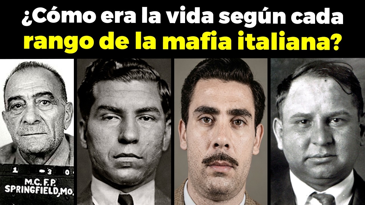 Así era la vida según cada rango de la mafia italiana de 1950 a 1970