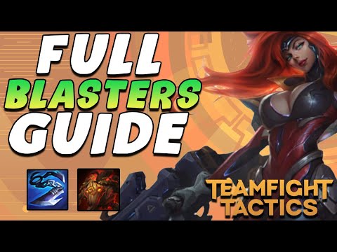 BRAWLERS BLASTERS FULL GUIDE - JINX/MF CARRY TFT Mobile Set 3 | TFT: Teamfight Tactics Meta Guide