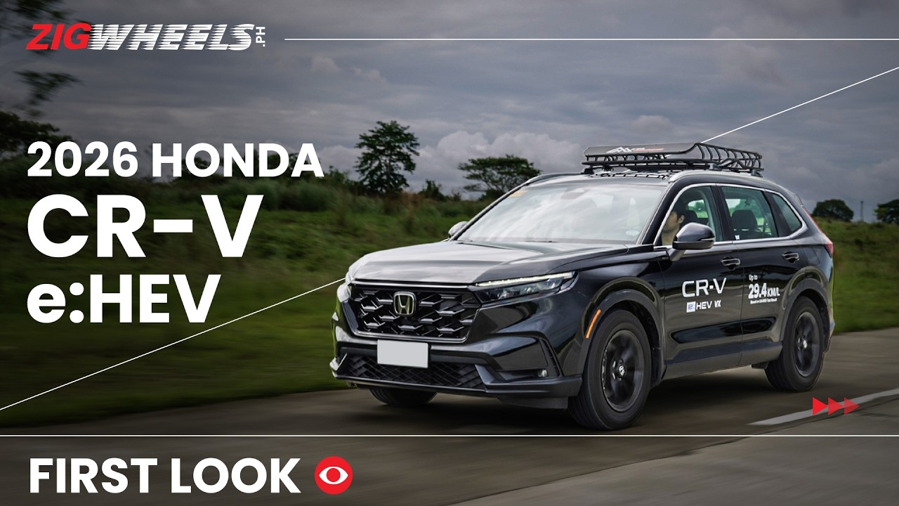  2026 Honda CR-V e:HEV First Look | Zigwheels.Ph 