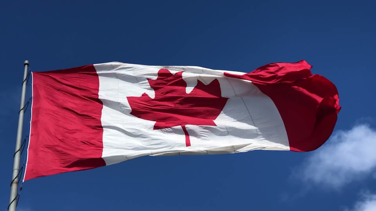 Canada Flag Copyright Free Video In 4k Quality [COPYRIGHT FREE VIDEOS]