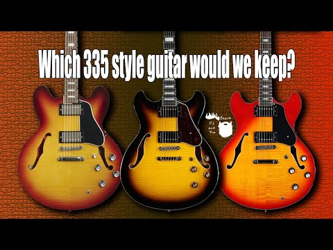 The Epiphone 335, Sire Larry Carlton H7, and Ibanez Artcore Expressionist - Which would we keep?