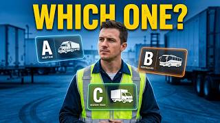 CDL Class A vs B vs C — Which One Do You Actually Need