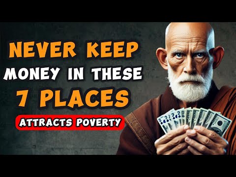 7 Places in Your Home That Attract Poverty if You Keep Money in Them | Buddhist Teachings