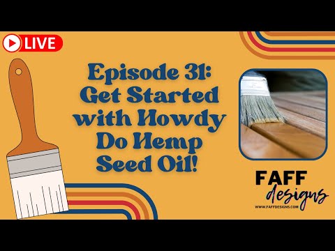 Back to Basics with Faff Designs - Using Howdy Do Oil