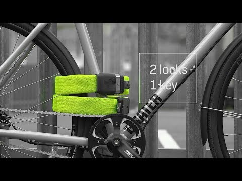 Twin Litelok kann beide Ihrer Reifen sicher halten (plus doppelte Sicherheit für Ihrem Rahmen)