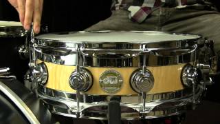 Video thumbnail for DW Collector's Series Edge Snare Drum (5"x14") by The Drum Shop - Portland, Maine