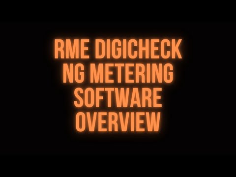 RME DigiCheck NG Metering Software Review