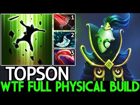 TOPSON [Rubick] New Mid Hero Full Physical Build 7.24 Dota 2