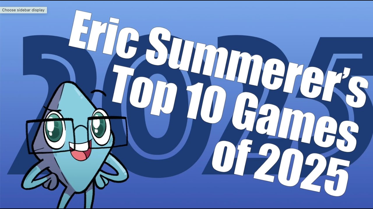 Top 10 of 2025 - Eric Summerer