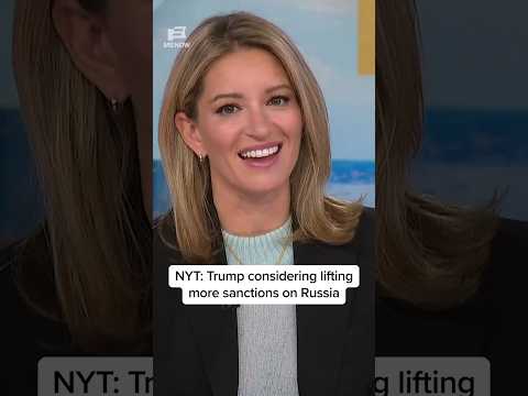 NYT: Trump considering lifting more sanctions on Russia