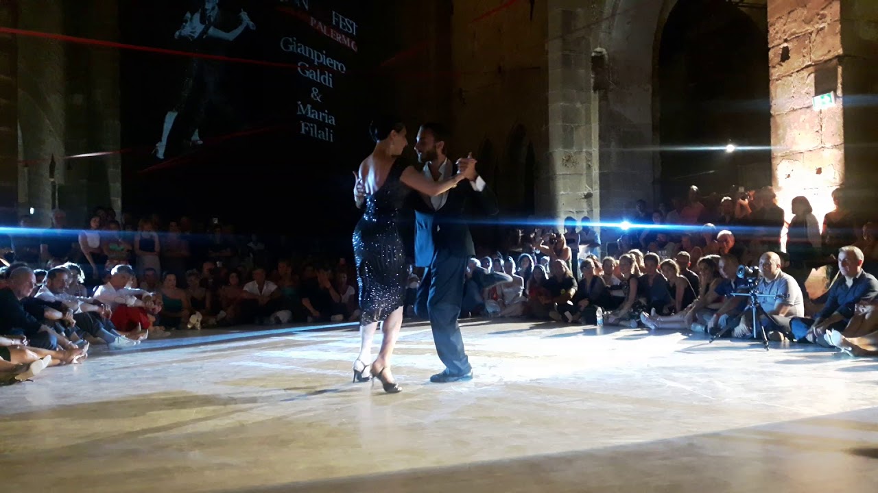Esibizione di Gianpiero Ya Galdi e Maria Filali in Gloria - A. De Angelis al TangoFest Palermo