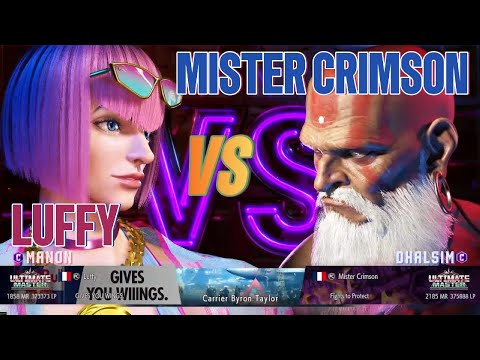 SF6 Luffy (Manon) vs Mister Crimson (Dhalsim)  -  World Warrior France/Manaco #4 10-26-2025