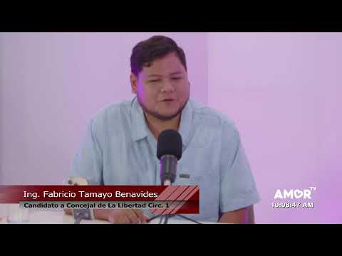 🔴#envivo Panorama Informa | Ing. Fabricio Tamayo B. Candidato a Concejal de La Libertad | 19-10-26