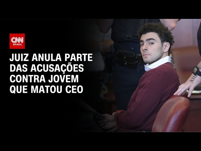 Juiz anula parte das acusações contra Luigi Mangione | LIVE CNN