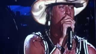 Kid Rock Lay it on me, Cowboy, Cocky, Tom Sawyer mix Dallas, TX July 20, 2013