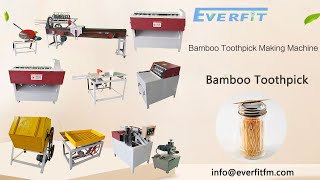 Bamboo Toothpick Making Machine