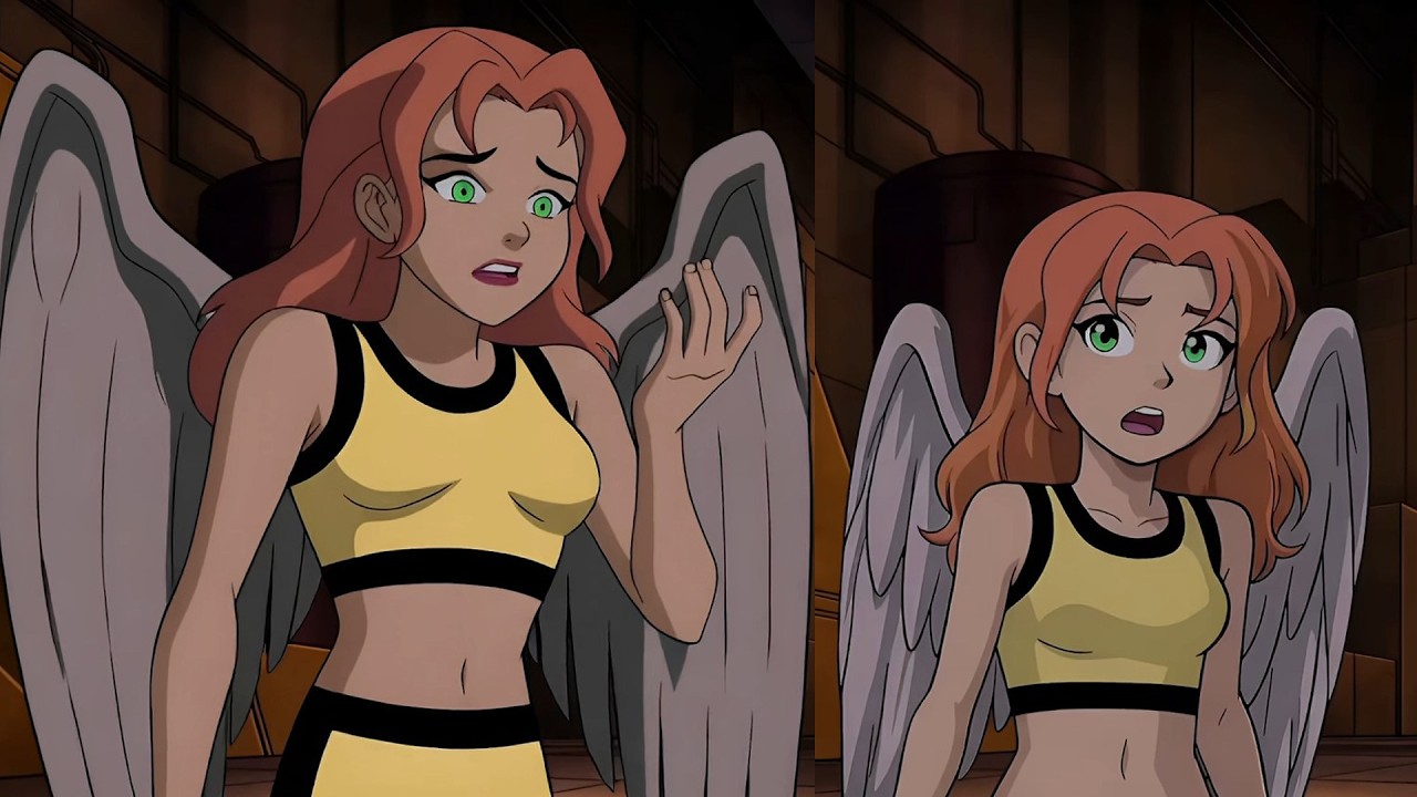 Hawkgirl Age Regression Animation (AI Commission) #ai #ageregression #tf  #dc #justiceleague