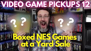 Video Game Pickups 12: Boxed NES Games at a Yard Sale!?!?