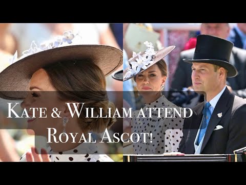 Kate Middleton & Prince William Attend Royal Ascot 2022 Surprise Visit | Best Moments