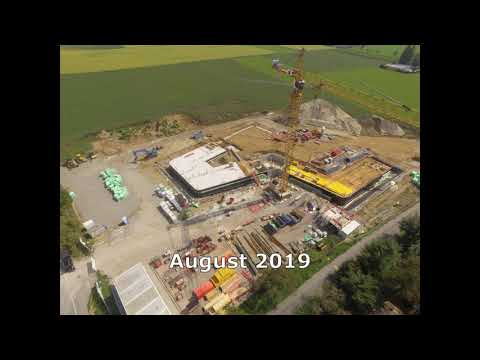 Gottmadinger Schulneubau im Zeitraffer