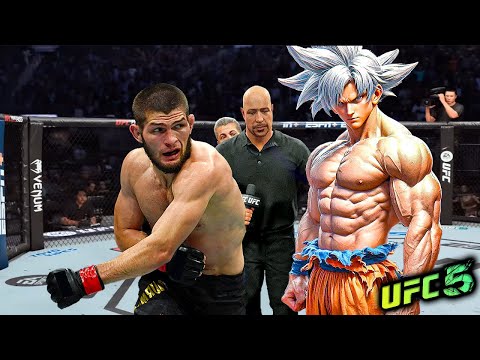 Khabib Nurmagomedov vs. Goku (EA sports UFC 5)