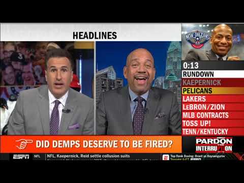 [BREAKING]Pelicans fired GM Dell Demps today | Pardon The Interruption 02/15/2019