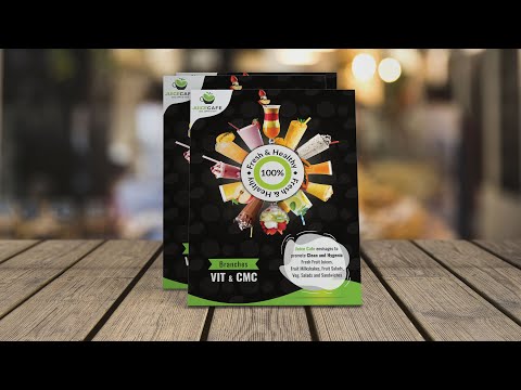 MENU CARD FRONT DESIGN