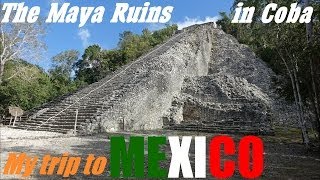 preview picture of video 'The Mayan Civilization: The Mayan Ruins in Coba Mexico (The Pyramid)'