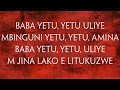 Baba Yetu with Lyrics