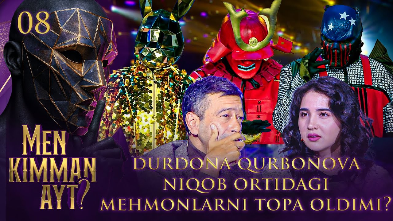 Men Kimman Ayt? 8-son - DURDONA QURBONOVA NIQOB ORTIDAGI MEHMONLARNI TOPA OLDIMI?