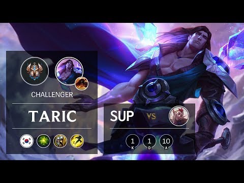 Taric Support vs Rakan - KR Challenger Patch 9.13