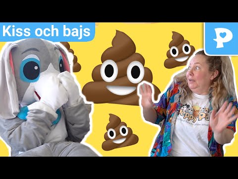 Barnprogram 2-6 år | Mattan går på toa | Kiss och bajs 💩  | PeppyLoompa #11