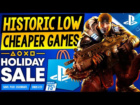 PSN HOLIDAY SALE 2025 - 15 HISTORIC LOW Cheaper PS5/PS4 Game Deals!