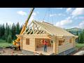 Family Builds Stunning Wooden Cabin on a Remote Volcanic Island | Start to Finish DEFAULT Thumbnail