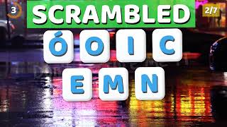 Scrambled Word Games - Spanish Words - Guess The Word Game