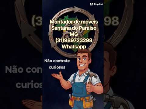 Montador de móveis Santana do Paraíso MG