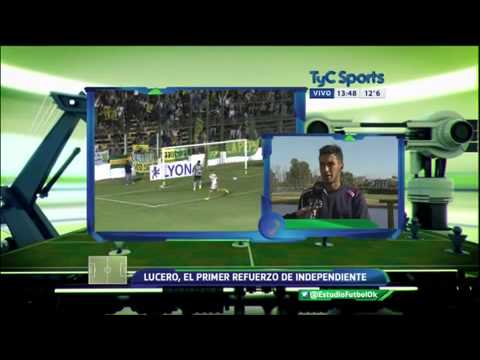 Lucero : No dudé en venir a Independiente