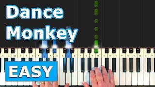 Download lagu Tones and I Dance Monkey Piano Tutorial EASY... mp3