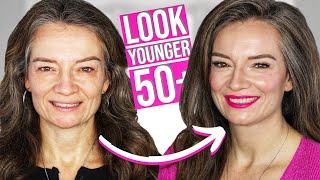 5 TIPS that will make you LOOK YOUNGER after 50 | DRUGSTORE PRODUCTS ONLY!