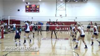 BELLAIRE VS CLEAR LAKE VOLLEYBALL, 8-30-14