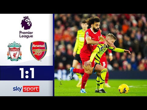 Ausgeglichener Kampf um die Spitze | FC Liverpool - FC Arsenal | Highlights - Premier League 2023/24