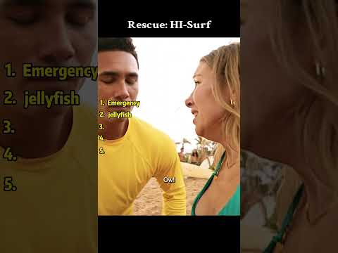 Double Rescue on the Beach | Rescue: HI-Surf ❤️‍🔥#shorts