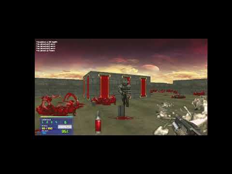 Blast - C++ 3D Ray Casting game engine from scratch: improved physics, explosions, blood effects