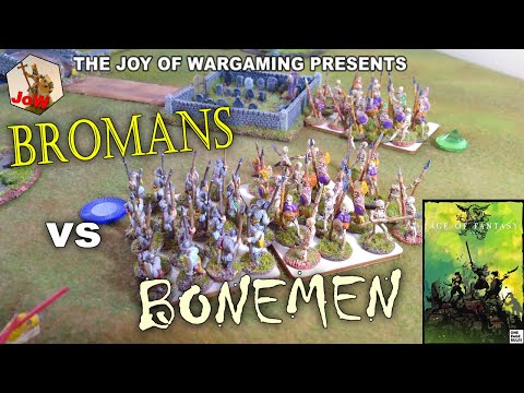 Age of Fantasy: Regiments of Bones versus Bromans