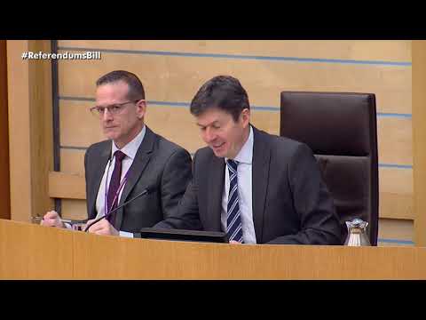 Debate: Referendums (Scotland) Bill - 19 December 2019