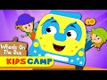 Wheels On The Bus Go Round And Round Hip Hop Style Nursery Rhymes And Kids Songs By KidsCamp