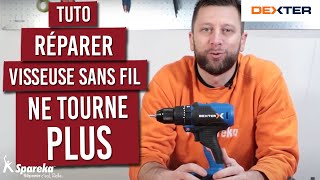 Comment réparer une perceuse visseuse qui ne tourne plus